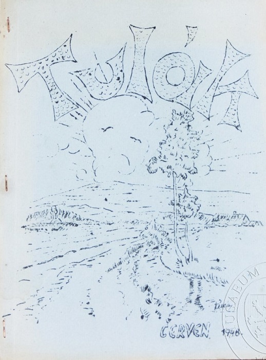Titulní strana časopisu TULÁK z roku 1948